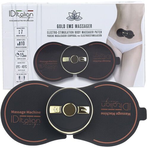 Som Ny: Italian Design Gold EMS Massageapparat | svart