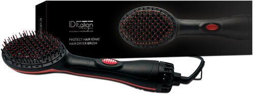 Som Ny: Italian Design Protect Hair Ionic Borste för hårfön | svart