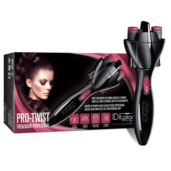 Italian Design Pro-Twist Krøllejern | sort 1