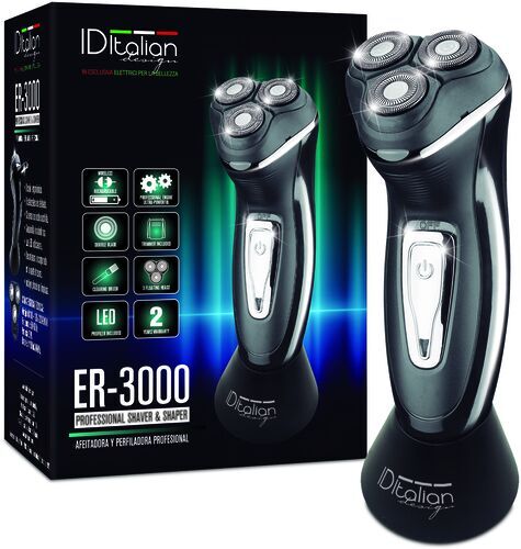 Som Ny: Italian Design ER-3000 Professional Rakapparat | svart