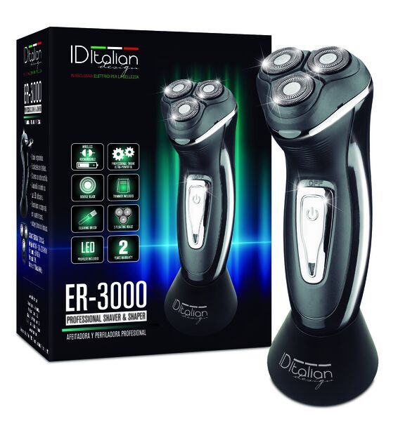 Italian Design ER-3000 Professional Golarka | czarny 1