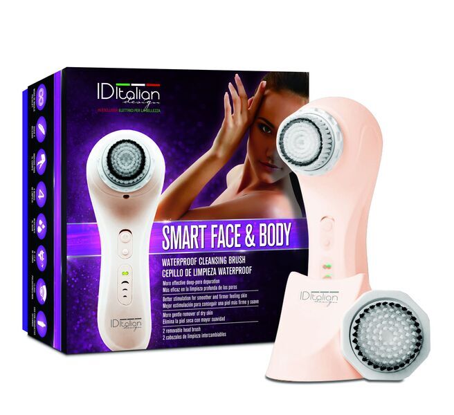 Italian Design Smart Face & Body Rengøringsbørste | hvid 1