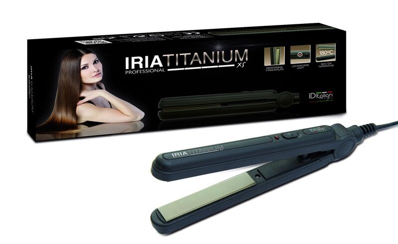 Italian Design Iria Titanium XS Hair straightener | black 1