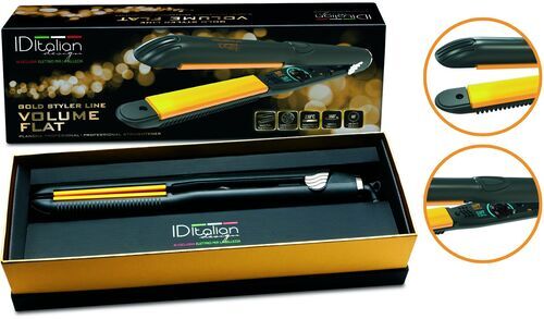 Italian Design Gold Styler Volume Flat Hårplättare
