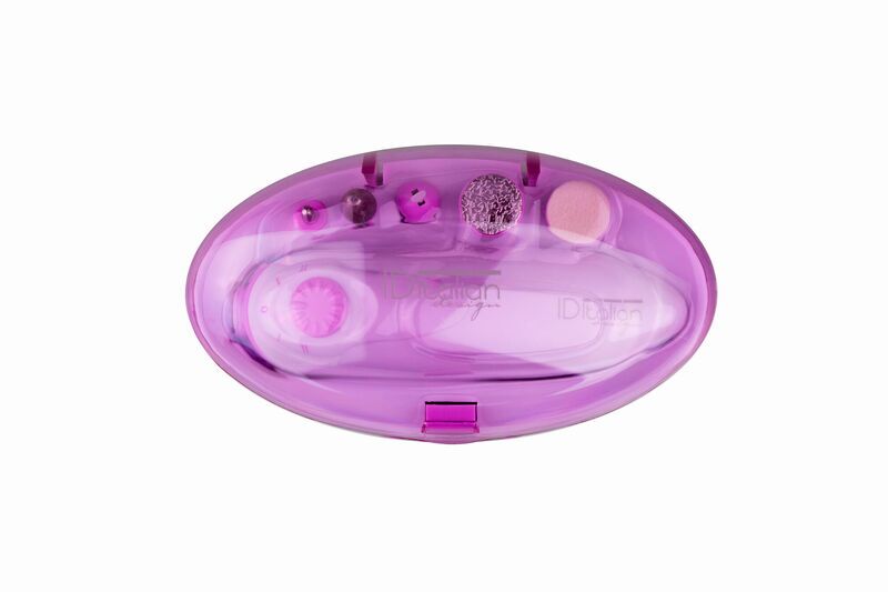 Italian Design Professional Manicure/pedicure set with 5 attachments | white 2