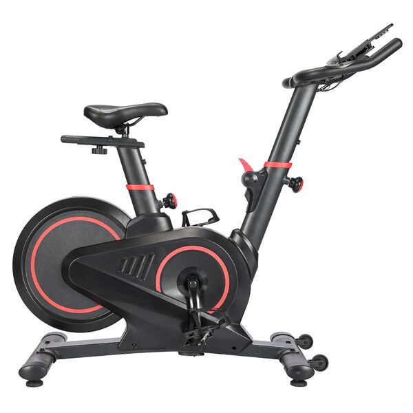 Italian Design Magno Silent Spinning Bike | juodas/raudonas, image 1 of 1