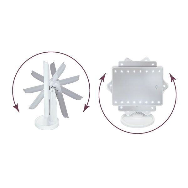 Italian Design My Fama Miroir portable | blanc 4