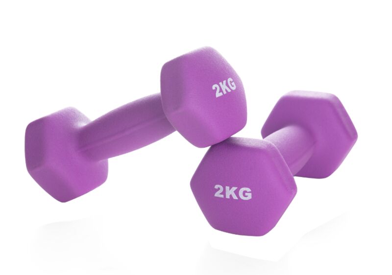 Italian Design Neo dumbbell 1 pair kg 2 | purple, image 1 of 1