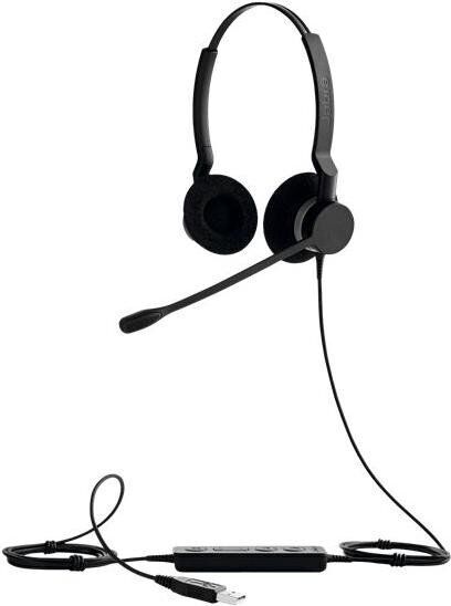 Jabra BIZ 2300 USB UC Duo | musta/harmaa 1