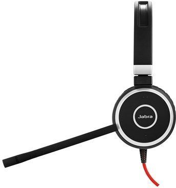 Jabra Evolve 40 UC Duo | černá/červená 2
