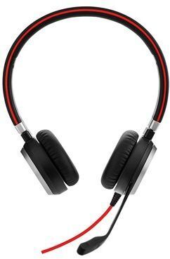 Jabra Evolve 40 UC Duo | noir/rouge 3