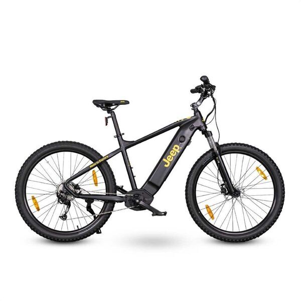 Jeep Mountain E-Bike MHM 7010 (2023) | Diamant | schwarz/gelb | 27.5" | 48 cm | 100 - 500 km 1