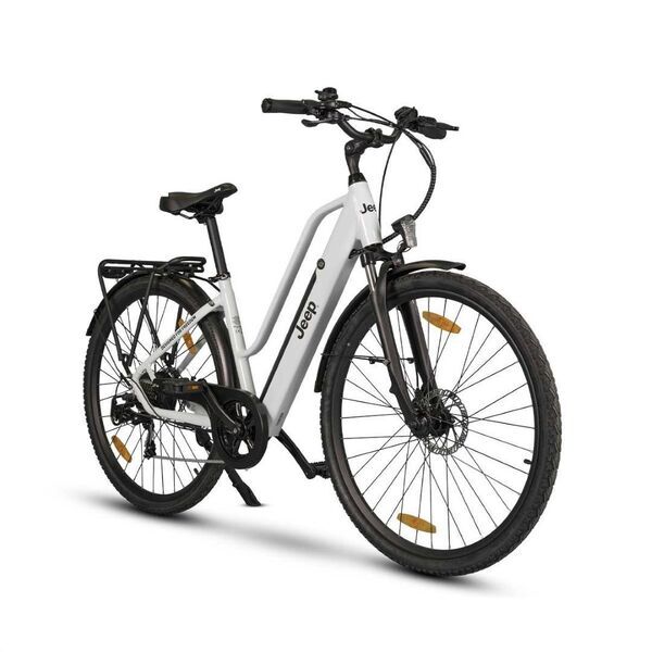 Jeep Trekking E-Bike TLR 7011 (2022) | Trapez | weiß/schwarz | 28" | 48 cm | 100 - 500 km 2