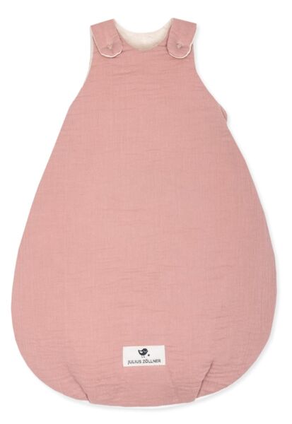 Julius Zöllner Babyschlafsack Musselin | rosa 1
