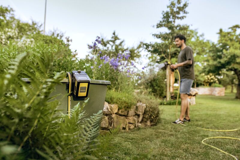 Kärcher BP 2.000-18 Pompa beczkowa bez akumulatora | żółty/czarny 3