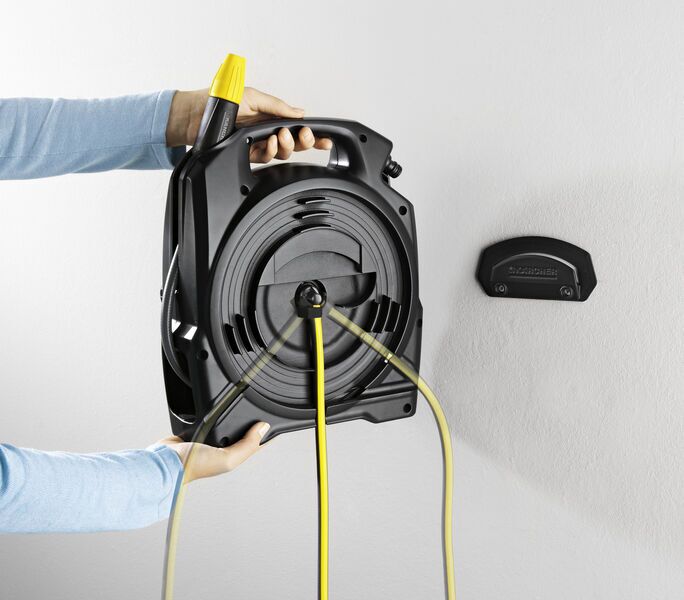 Kärcher CR 3.110 Kompaktowa skrzynka na wąż | czarny/zółty 3