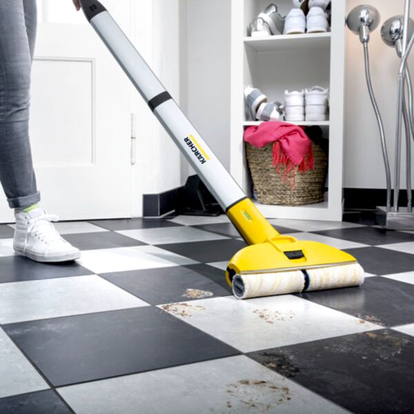 Kärcher EWM 2 Limited Edition Akku-Wischmopp | grau/gelb 5