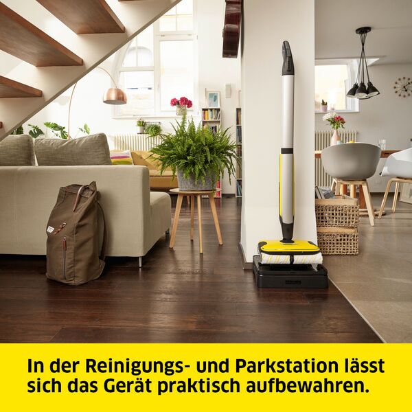 Kärcher FC 7 Cordless Akku-Hartbodenreiniger | gelb 5