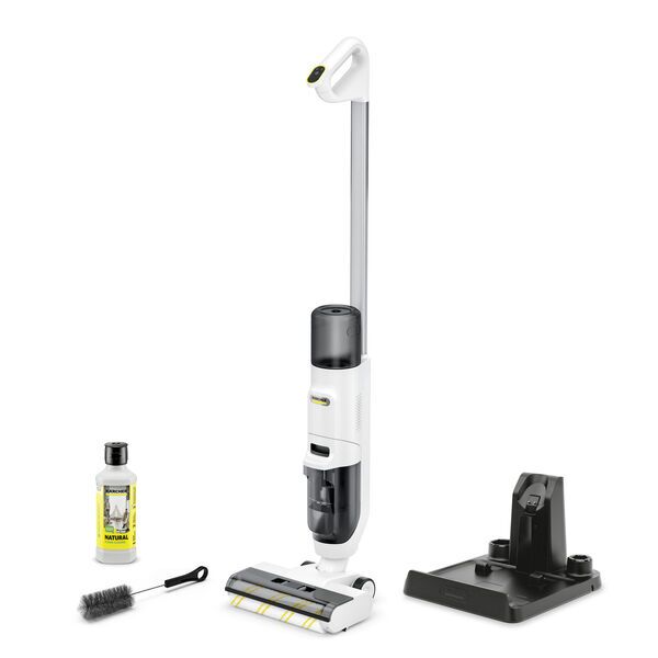 Kärcher FCV 2 Natural N cordless vacuum mop | white/black 1