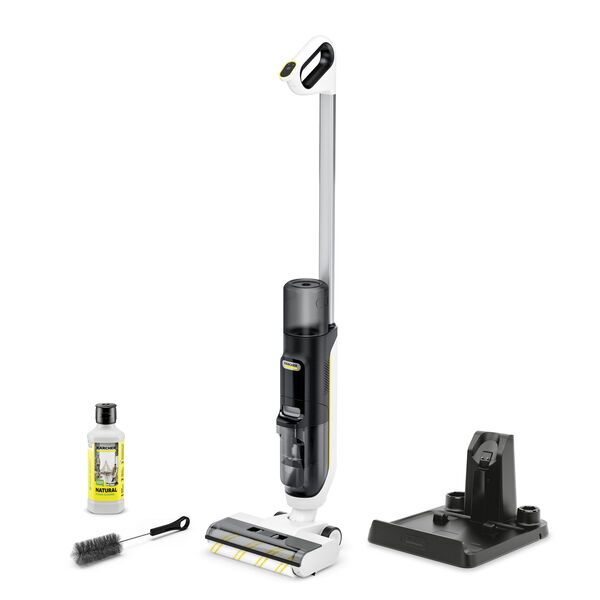 Kärcher FCV 3 Natural N cordless vacuum mop | white/black, image 1 of 3