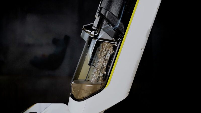 Kärcher FCV 3 Natural N cordless vacuum mop | white/black, image 3 of 3