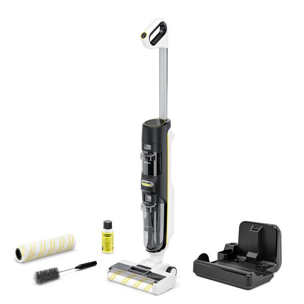 Kärcher FCV 4 Dry Extra Akku-Saugwischer | schwarz/weiß, image 1 of 5