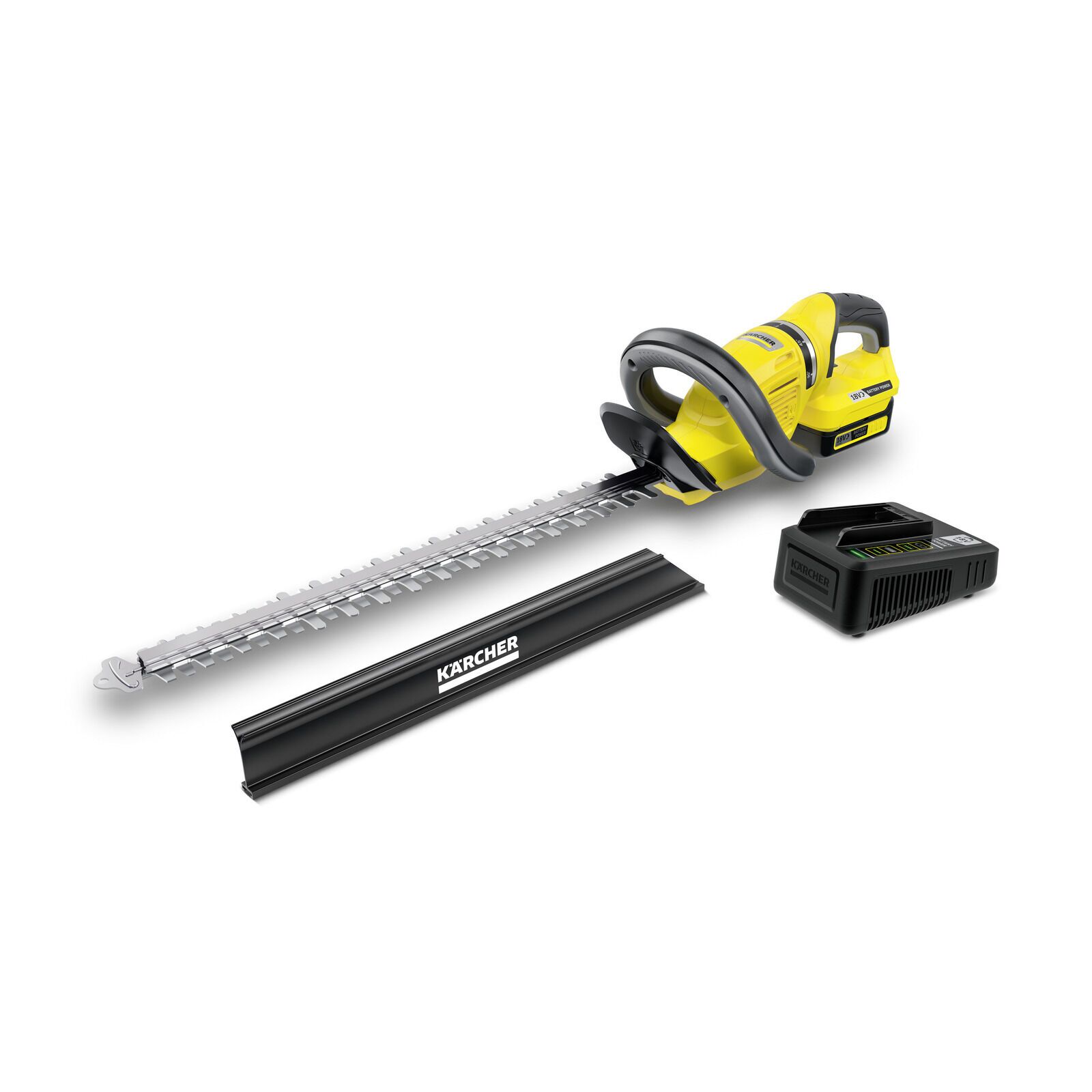 Kärcher HGE 18-50 Battery Set Akku-Heckenschere schwarz/gelb