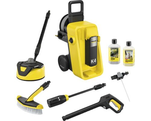 Kärcher K 4 Comfort Premium Home & Brush Hochdruckreiniger | gelb/schwarz, image 1 of 5