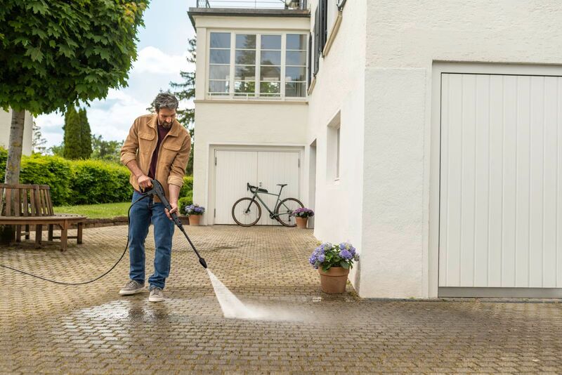 Kärcher K 4 FJ Home Hochdruckreiniger | gelb/schwarz, image 4 of 5