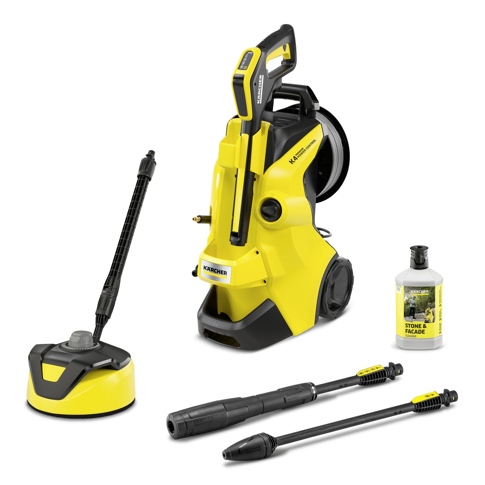 Kärcher K 4 Premium Power Control Flex Home Hochdruckreiniger gelb/schwarz