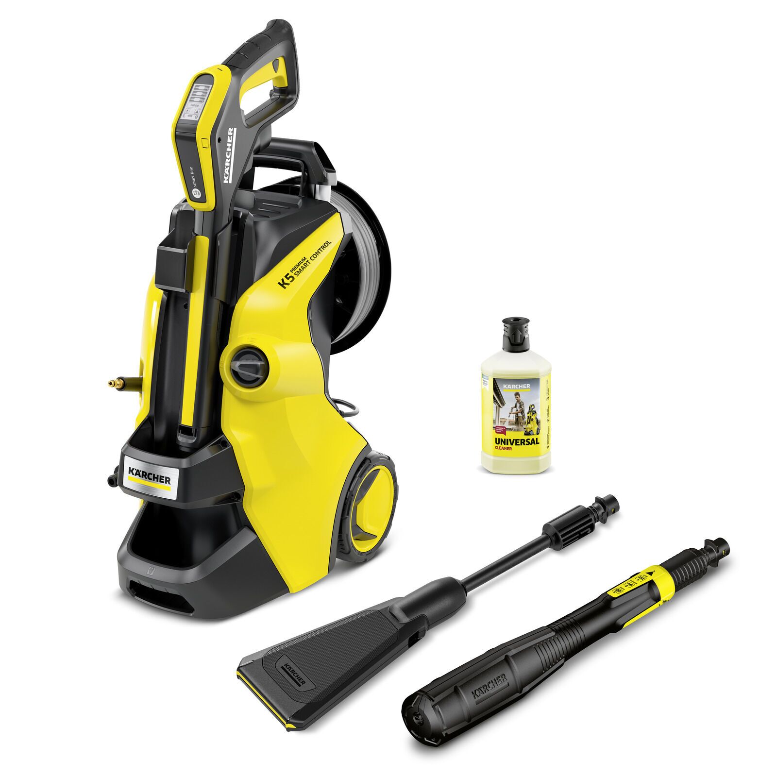 Kärcher K 5 Premium Smart Control Flex eco!Booster Hochdruckreiniger gelb/schwarz