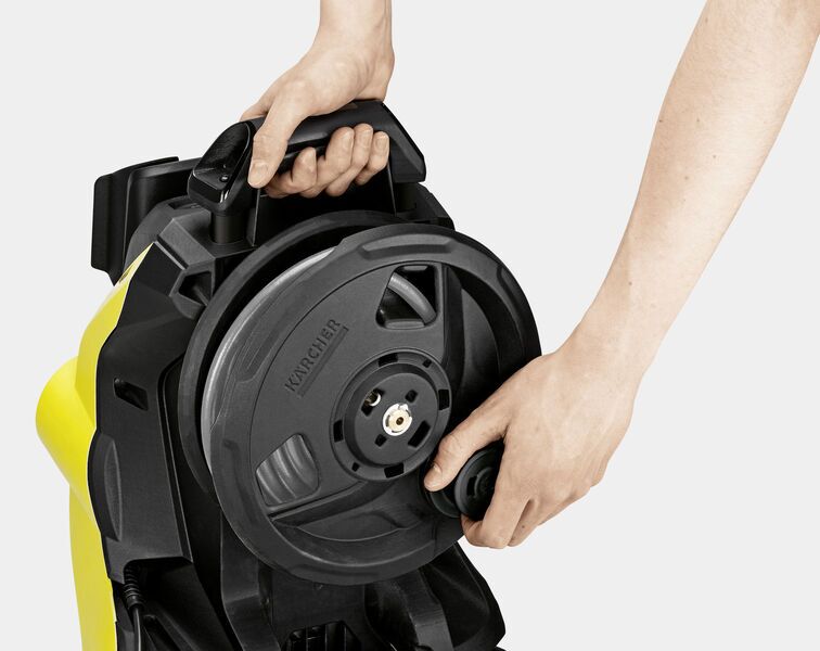 Kärcher K 5 Premium Smart Control Flex eco!Booster High pressure cleaner | yellow/black, image 3 of 3