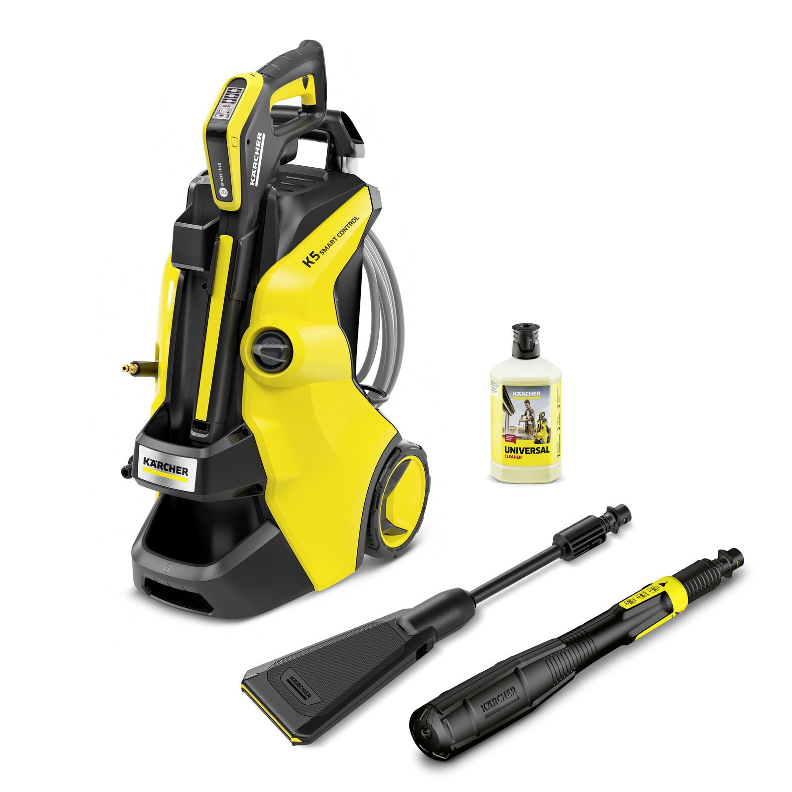 Kärcher K 5 Smart Control Flex eco!Booster Hochdruckreiniger gelb/schwarz