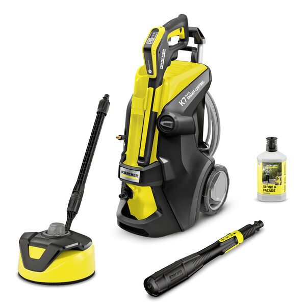 Kärcher K 7 Smart Control Flex Home T5 Black High pressure cleaner | yellow/black, image 1 of 3