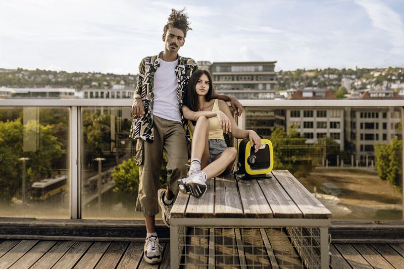 Kärcher K Mini Idropulitrice ad alta pressione | giallo/nero 2