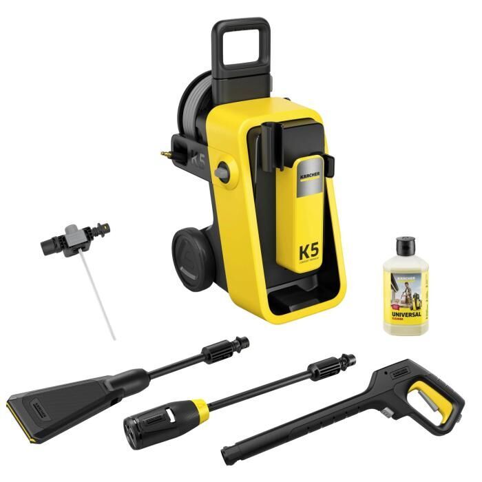 Kärcher K 5 Comfort Premium eco!Booster Hochdruckreiniger gelb/schwarz