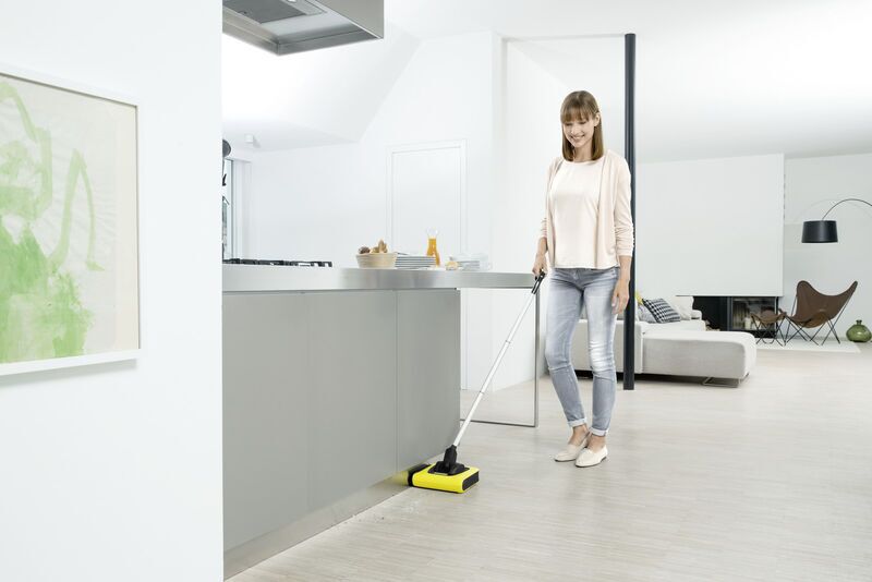 Kärcher KB 5 Batterij bezem | geel/zwart 2