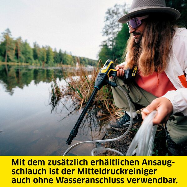 Kärcher KHB 6 Battery Limited Edition medium pressure cleaner without battery | black/yellow 5