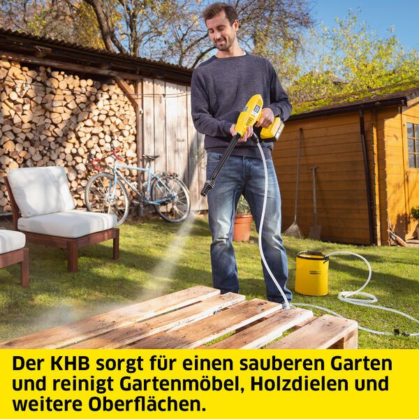 Kärcher KHB 4-18 Plus medium pressure cleaner without battery | black/yellow 4