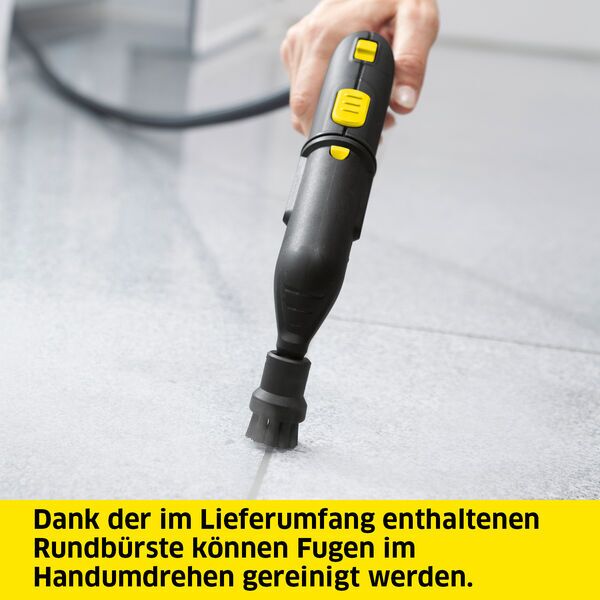 Kärcher KST 2 + cloth set Dampfreiniger | gelb/schwarz 3
