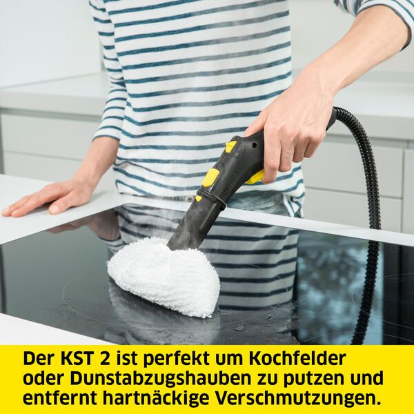 Kärcher KST 2 + cloth set Dampfreiniger | gelb/schwarz 4