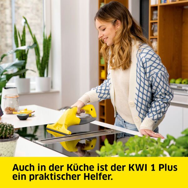 Kärcher KWI 1 Plus Rechargeable window cleaner | yellow 4