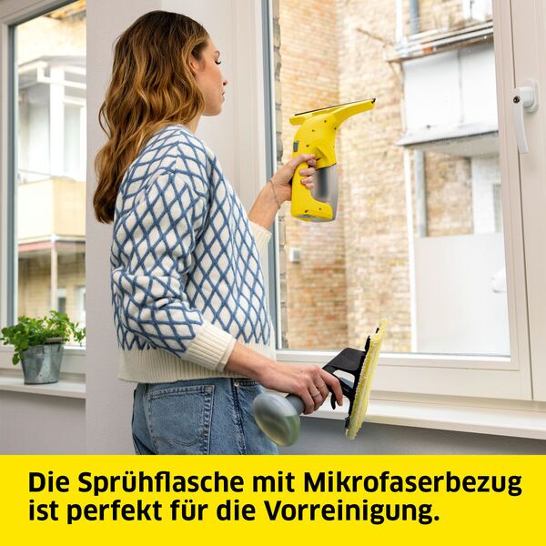 Kärcher KWI 1 Plus Rechargeable window cleaner | yellow 5