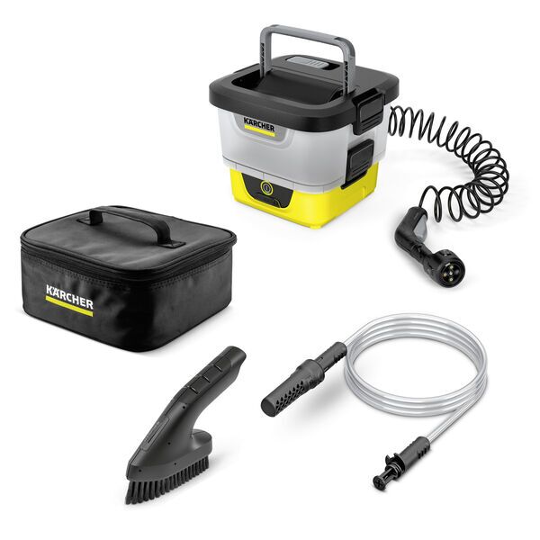 Kärcher Mobile Outdoor Cleaner OC 4 + Adventure Kit Pressure cleaner | grey/yellow 1
