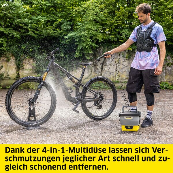 Kärcher Mobile Outdoor Cleaner OC 4 + Adventure Kit Pressure cleaner | grey/yellow 4
