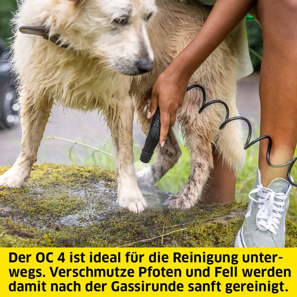 Kärcher Mobile Outdoor Cleaner OC 4 + Pet Kit Pressure washer | grey/yellow 2