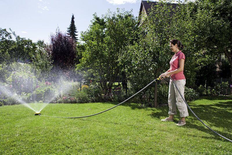Kärcher MS 100, 6-faldig multifunktionell och ytlig sprinkler | svart/gul 2