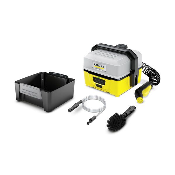 Kärcher Mobile Outdoor Cleaner OC 3 + Adventure Druckreiniger | gelb/schwarz 1