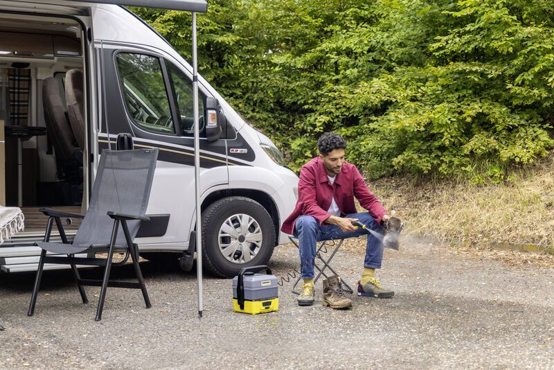 Kärcher Mobile Outdoor Cleaner OC 3 Plus Druckreiniger | gelb/schwarz 2