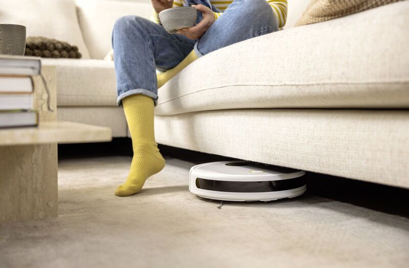 Kärcher RCV 2 Staubsaugerroboter mit Wischfunktion | weiß 3